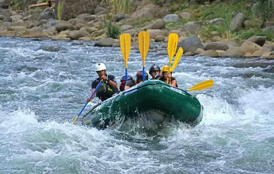 River rafting experience